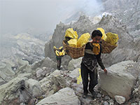 Gunung Kawah Ijen, Jawa, Indonezja