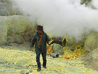 Gunung Kawah Ijen, Jawa, Indonezja