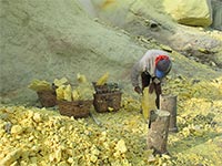 Gunung Kawah Ijen, Jawa, Indonezja