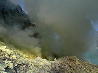 Gunung Kawah Ijen, Jawa, Indonezja