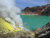 Gunung Kawah Ijen, Jawa, Indonezja