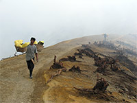 Gunung Kawah Ijen, Jawa, Indonezja