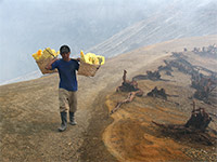 Gunung Kawah Ijen, Jawa, Indonezja