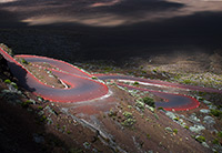 Wulkan Piton de Fournaise, Reunion